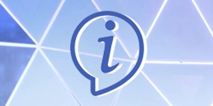 Info Icon blau